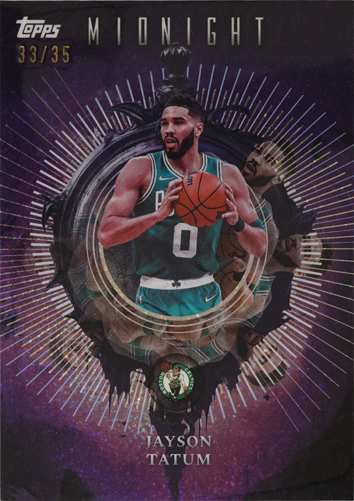 Jayson Tatum trading card