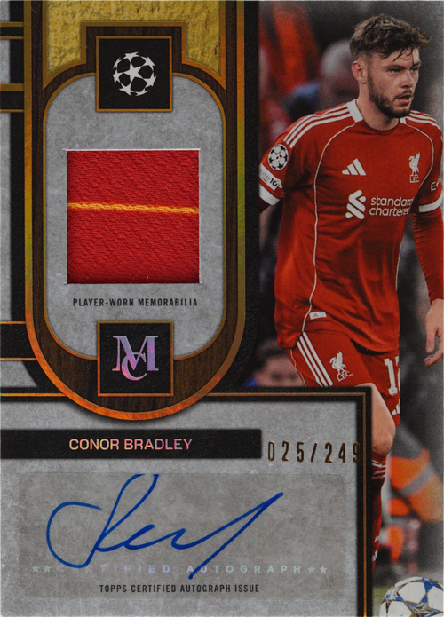 Conor Bradley trading card