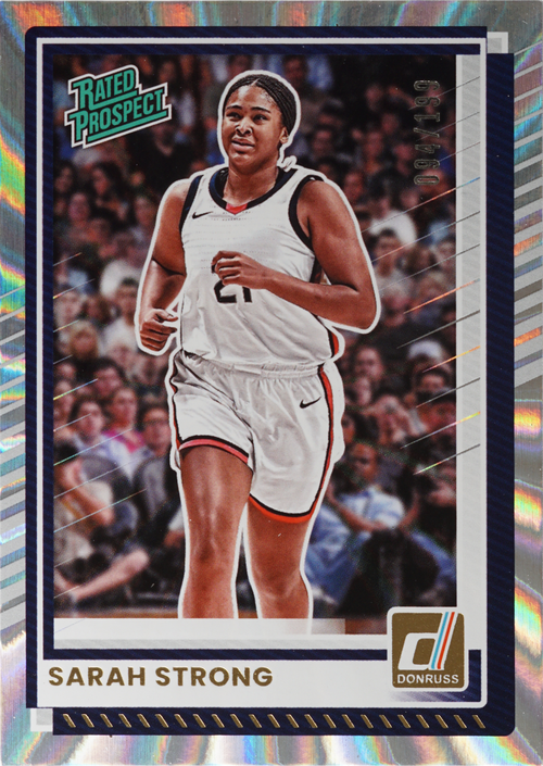 Sarah Strong trading card