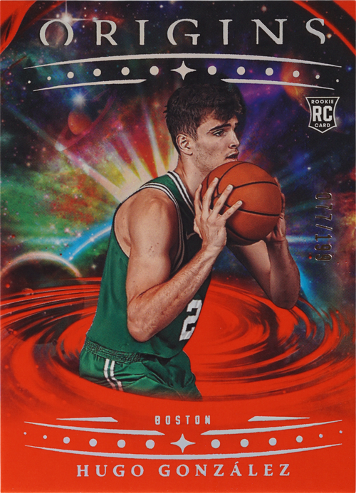 Hugo Gonzalez trading card