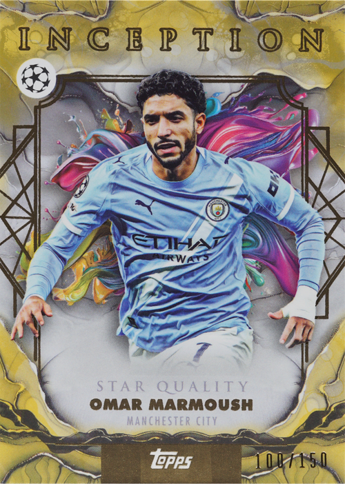 Omar Marmoush trading card