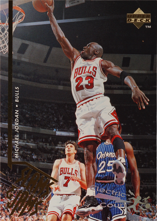 Michael Jordan trading card