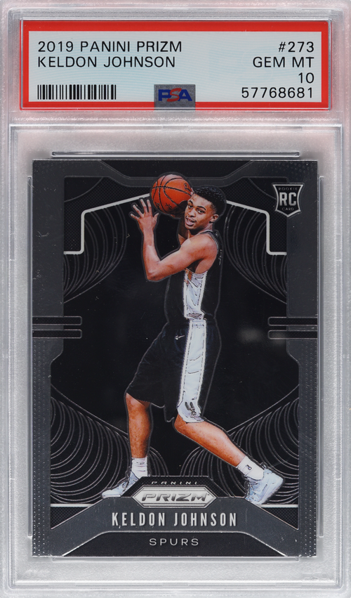 Keldon Johnson trading card