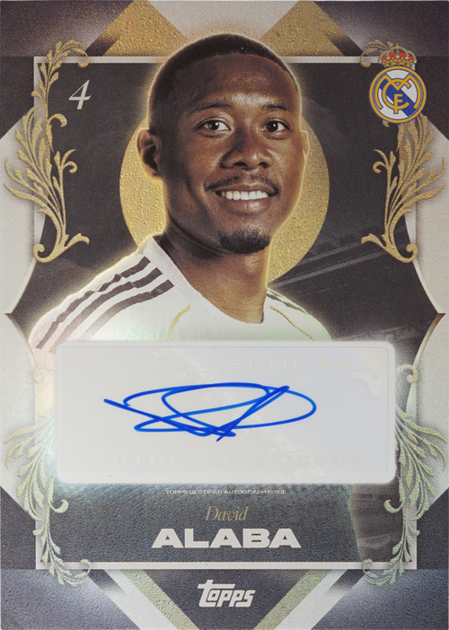 David Alaba trading card
