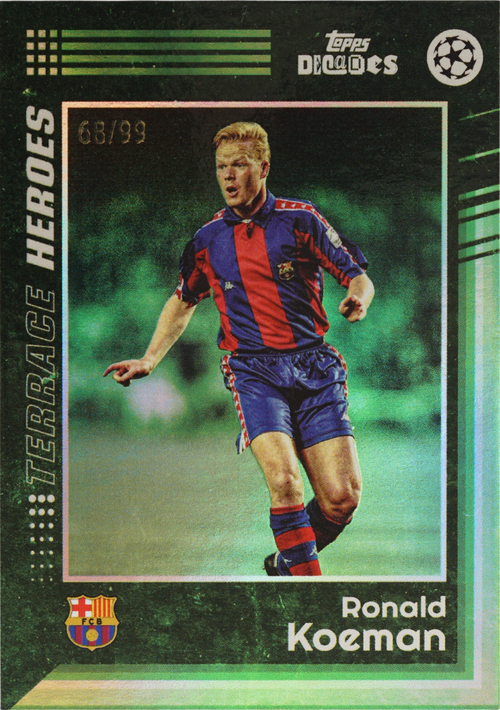 Ronald Koeman trading card