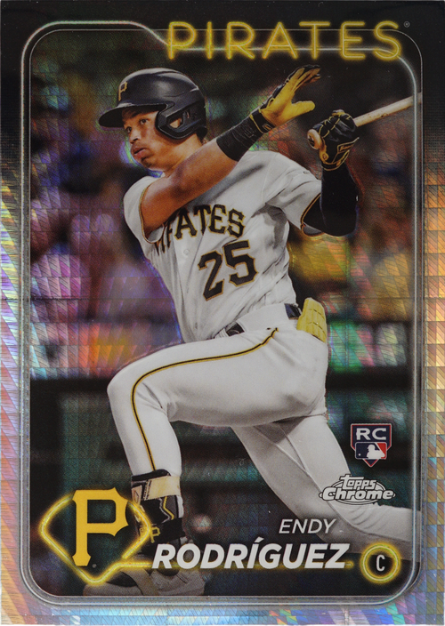 Endy RodrÃguez trading card