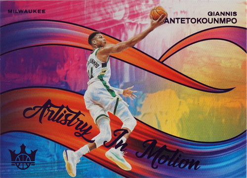 Giannis Antetokounmpo trading card
