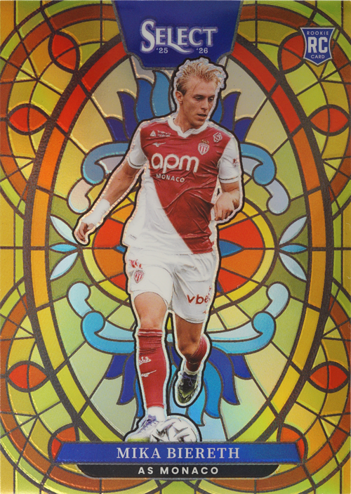 Mika Biereth trading card