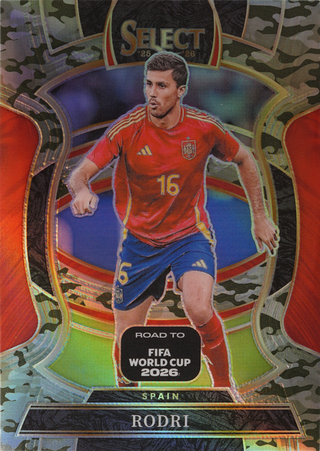 Rodri trading card