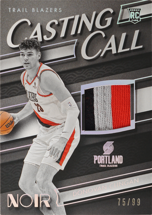 Donovan Clingan trading card