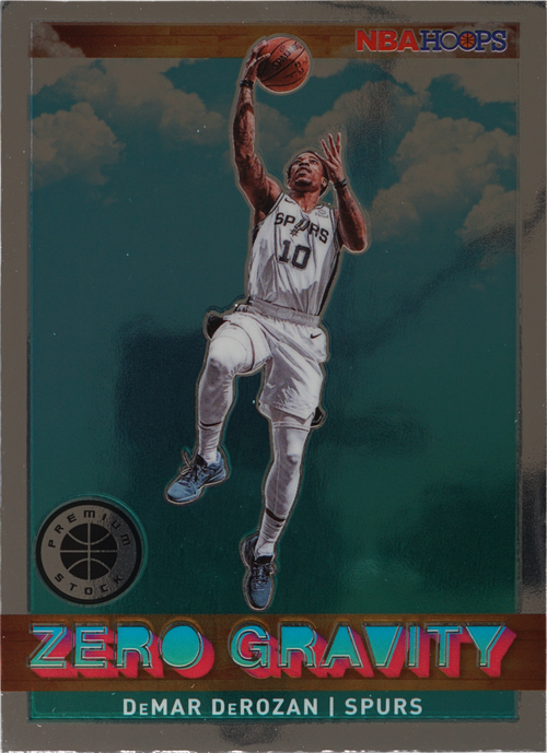DeMar DeRozan trading card