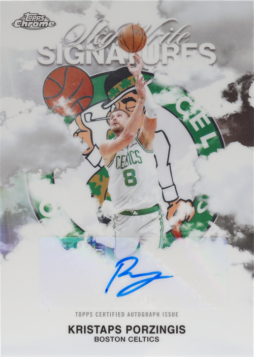 Kristaps Porzingis trading card