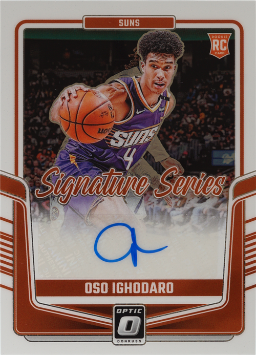 Oso Ighodaro trading card
