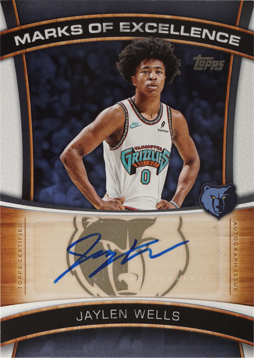 Jaylen Wells trading card