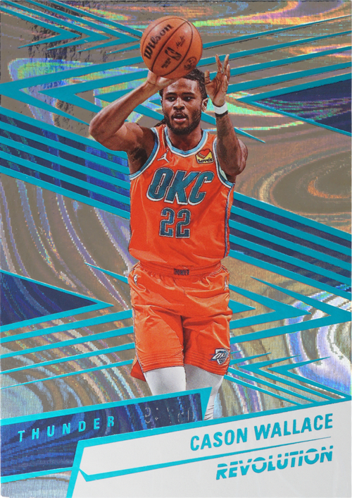 Cason Wallace trading card