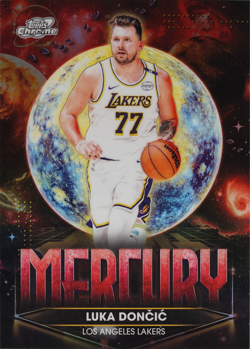 Luka Dončić trading card