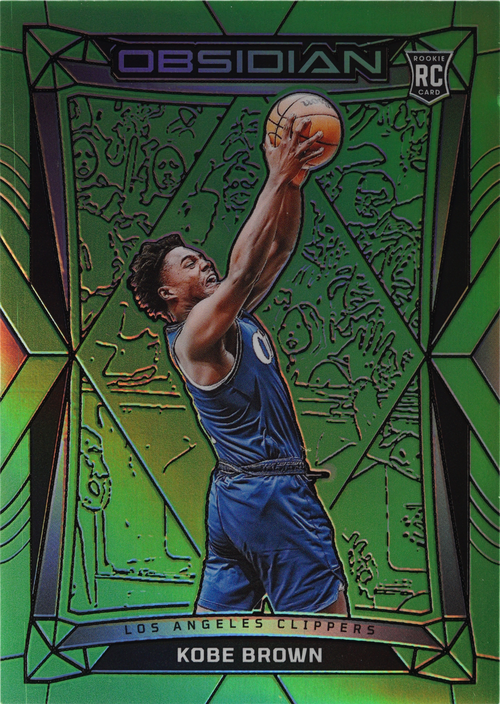 Kobe Brown trading card
