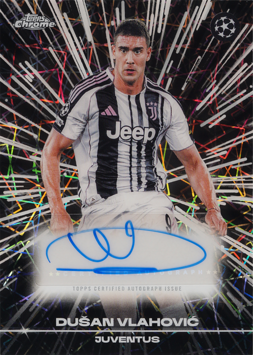 Dušan Vlahović trading card