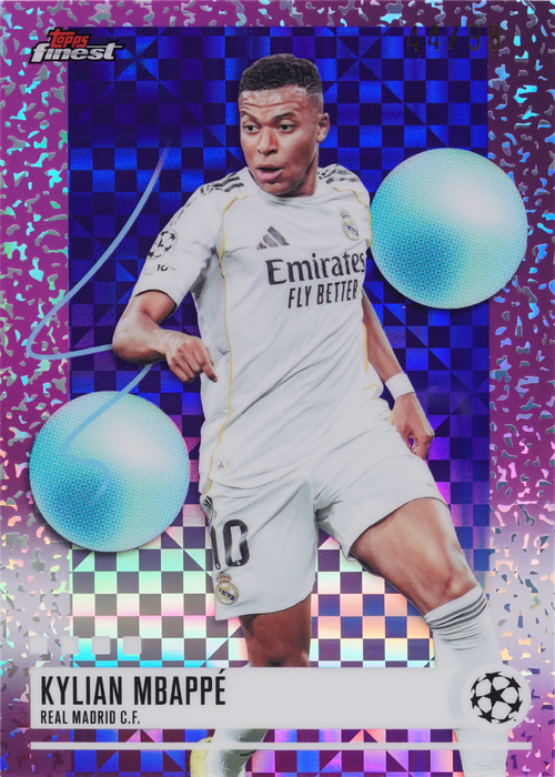 Kylian Mbappé trading card