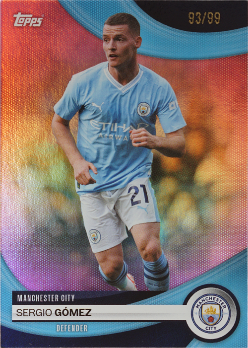 Sergio G贸mez trading card