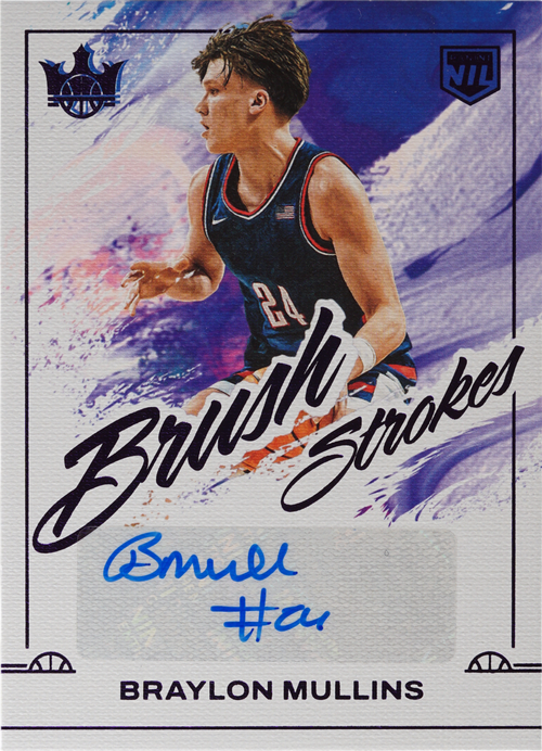 Braylon Mullins trading card
