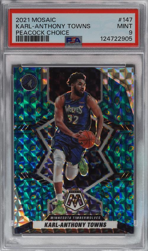Karl-Anthony Towns trading card