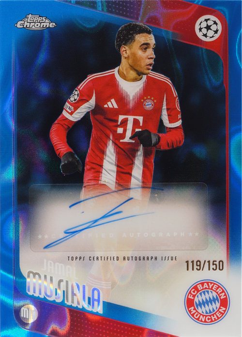 Jamal Musiala trading card