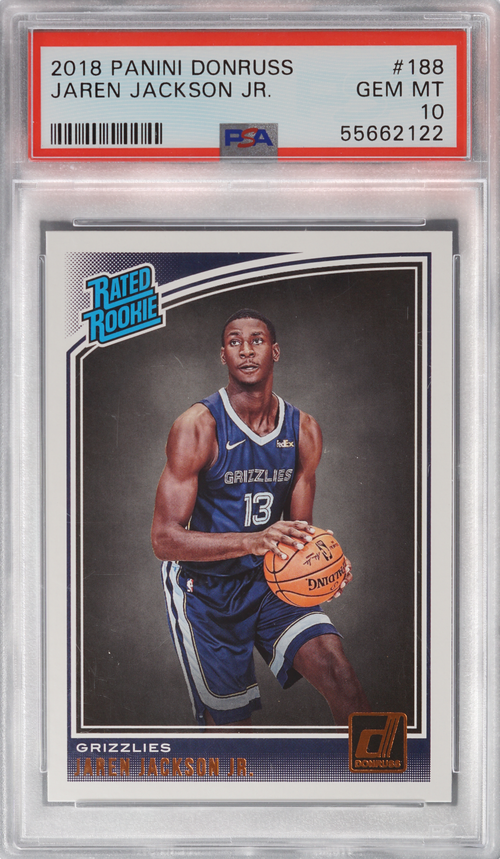 Jaren Jackson Jr. trading card