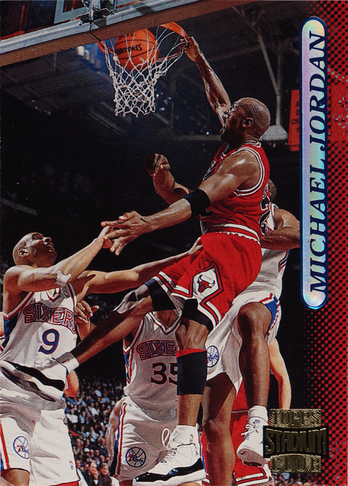 Michael Jordan trading card