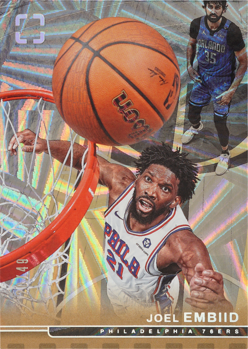Joel Embiid trading card