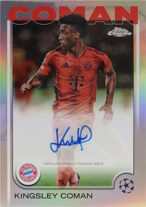 Kingsley Coman trading card