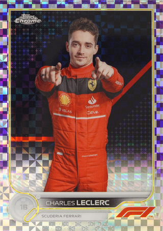 Charles Leclerc trading card