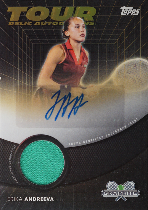 Erika Andreeva trading card