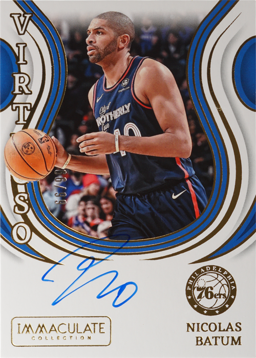 Nicolas Batum trading card