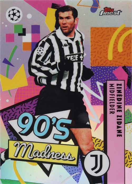Zinédine Zidane trading card