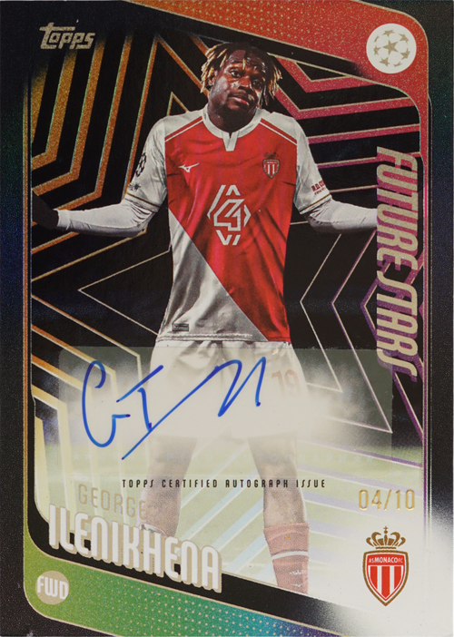George Ilenikhena trading card