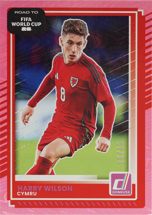 Harry Wilson trading card