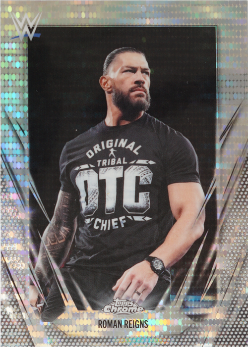 Roman Reigns trading card