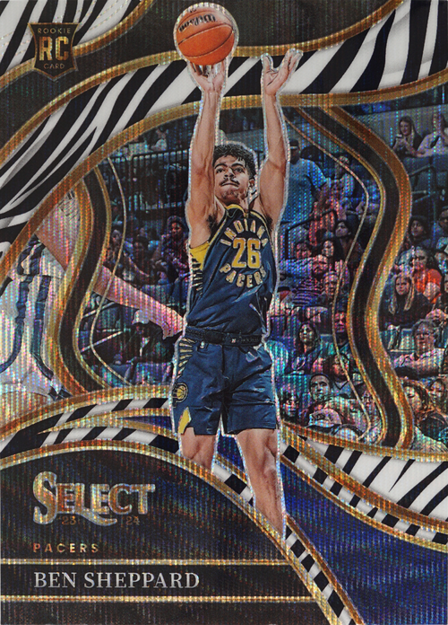 Ben Sheppard trading card