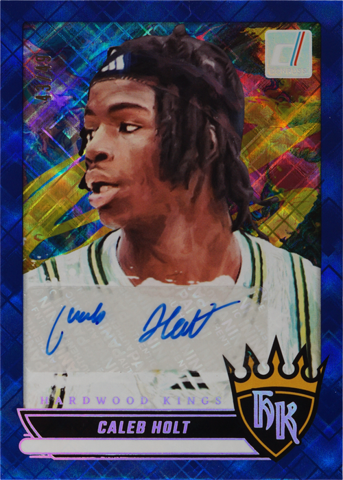 Caleb Holt trading card