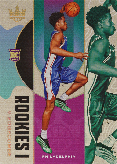 VJ Edgecombe trading card