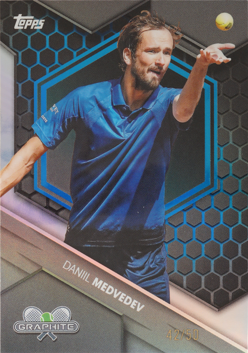 Daniil Medvedev trading card
