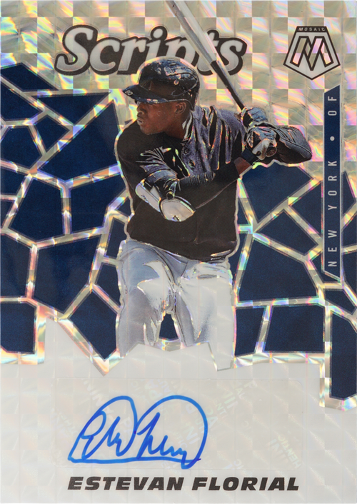 Estevan Florial trading card