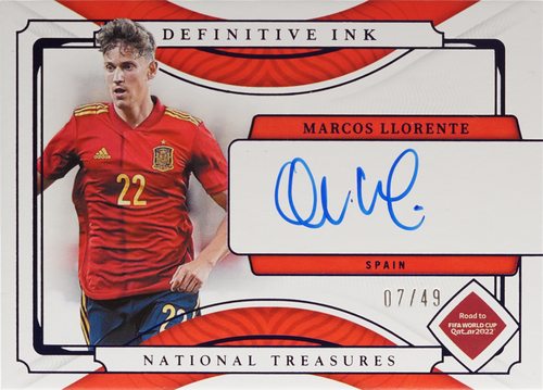 Marcos Llorente trading card
