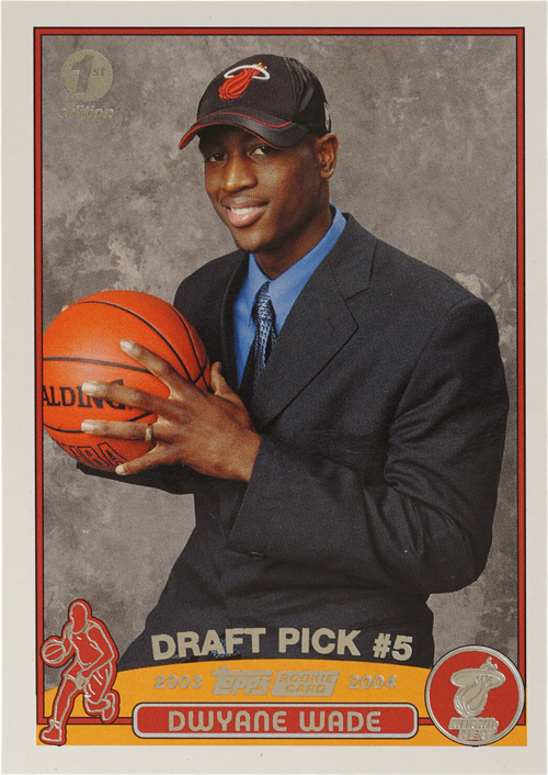 Dwyane Wade trading card