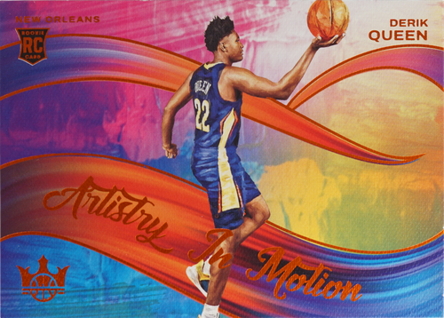 Derik Queen trading card
