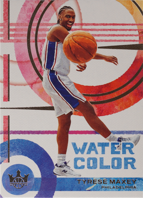 Tyrese Maxey trading card