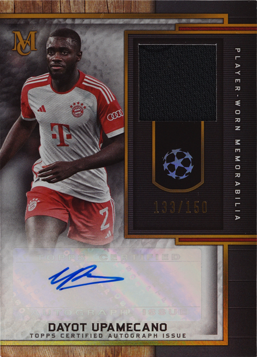 Dayot Upamecano trading card