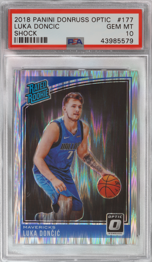 Luka Doncic trading card