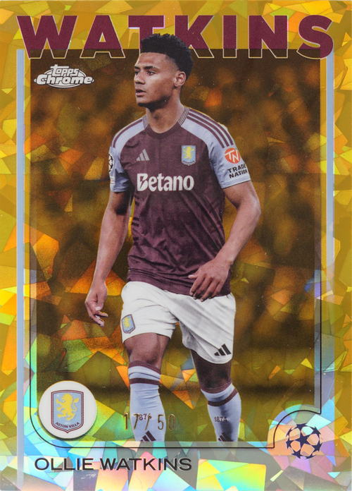 Ollie Watkins trading card